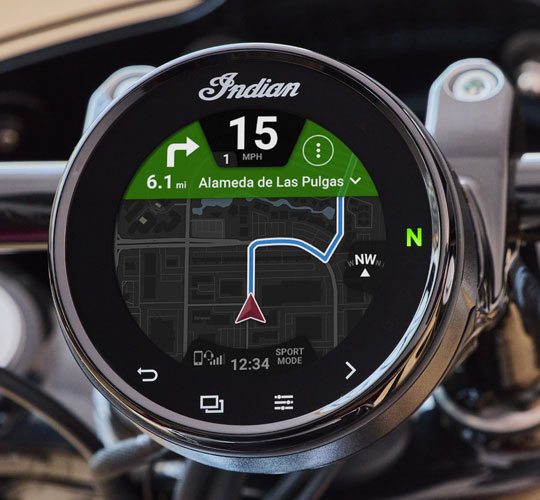 Écran tactile Ride Command 4"